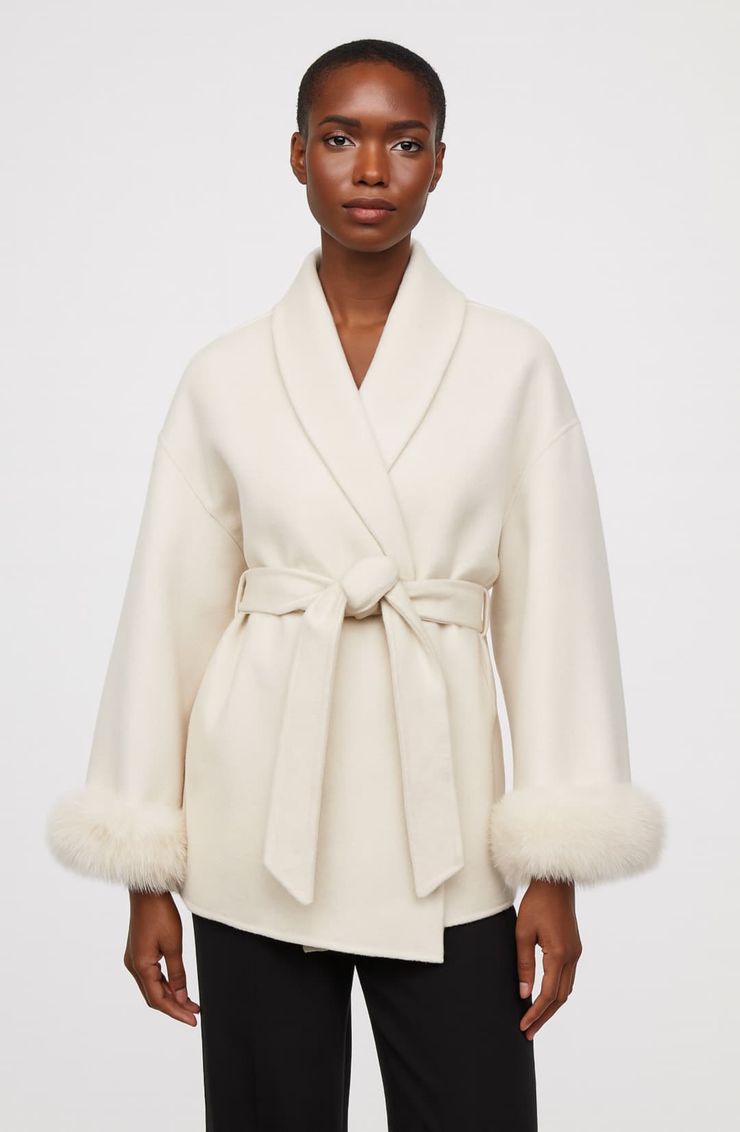 Verona Wool Coat White